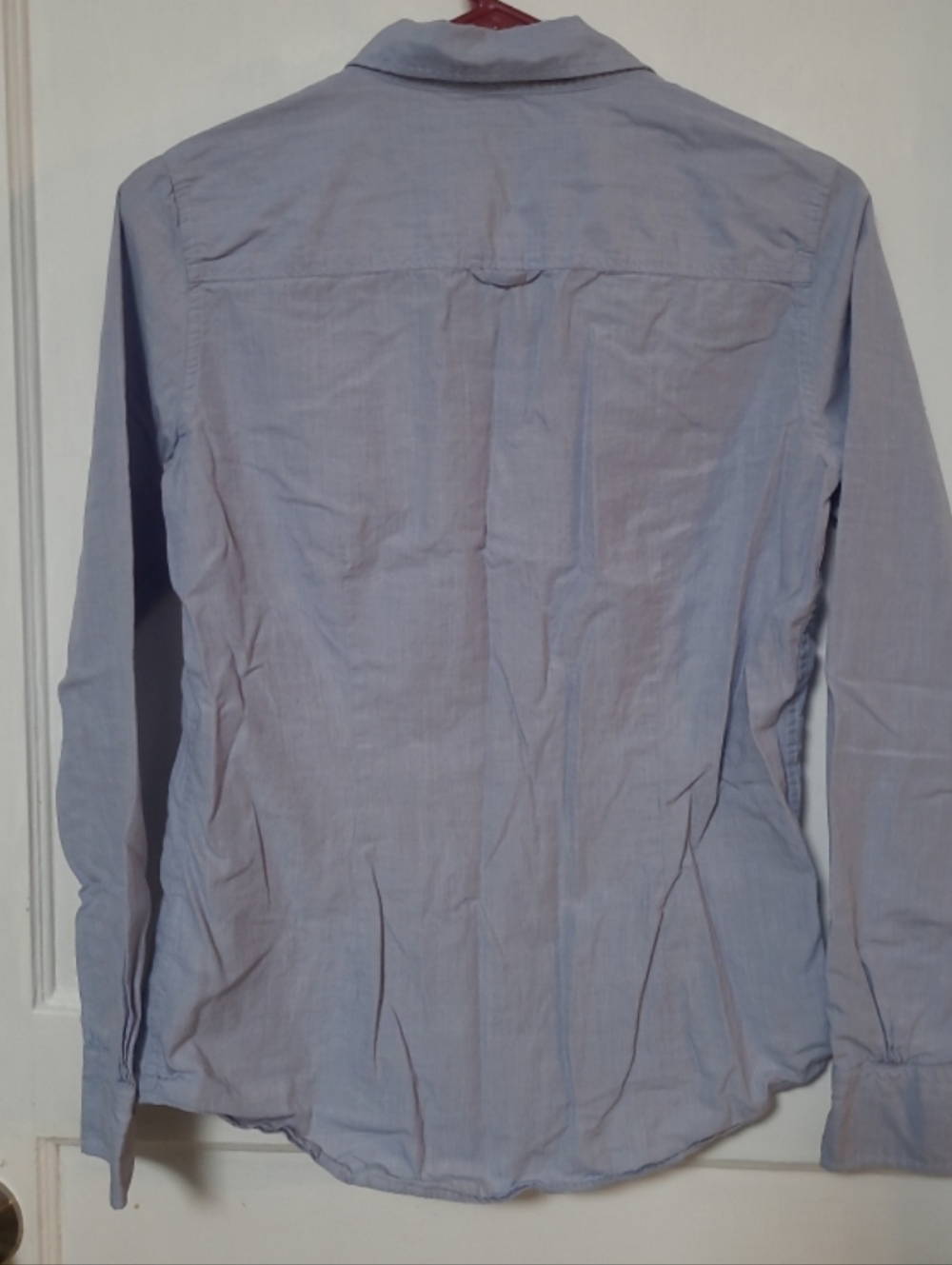 Brooks Brothers Pale Blue Fitted Casual Button-Down Shirt 4 - Picture 4 of 4